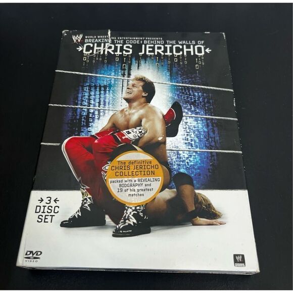 Chris Jericho breaking the code behind the walls 3 disc set - Picture 1 of 9